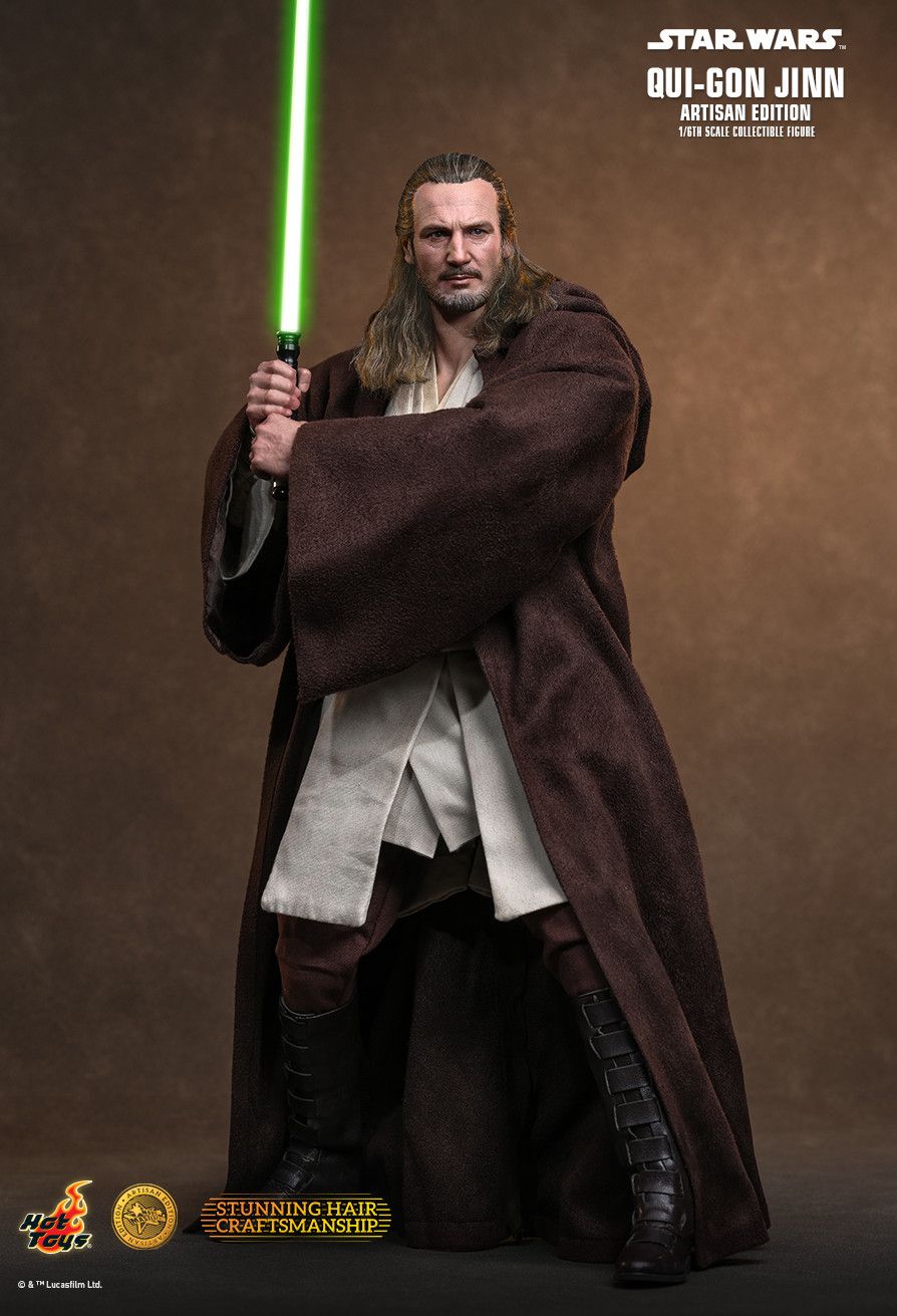 Hot Toys MMS881AE - Star Wars : The Phantom Menace - Qui Gon Jinn【Pre-Order】