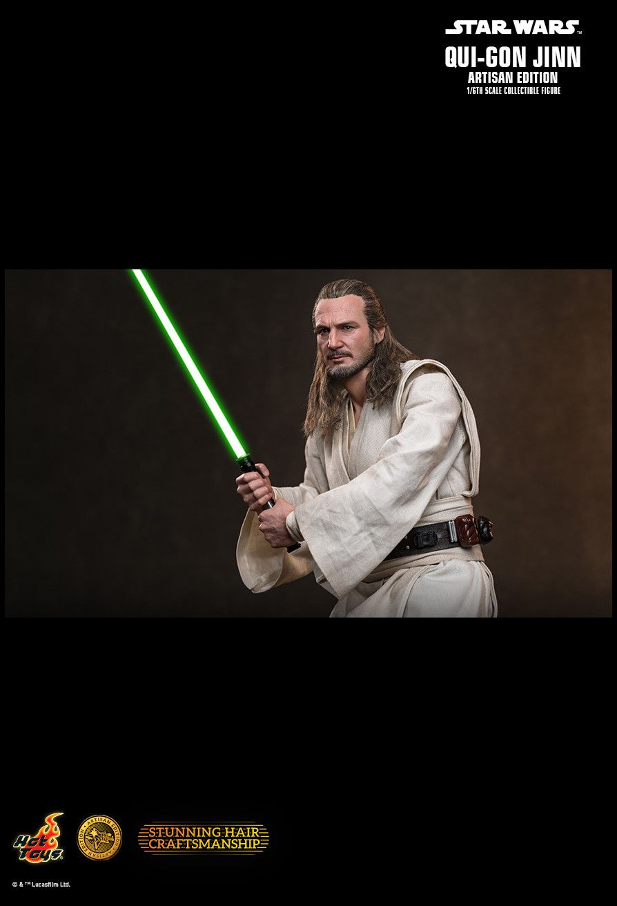 Hot Toys MMS881AE - Star Wars : The Phantom Menace - Qui Gon Jinn【Pre-Order】
