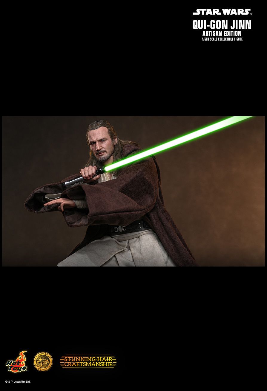 Hot Toys MMS881AE - Star Wars : The Phantom Menace - Qui Gon Jinn【Pre-Order】