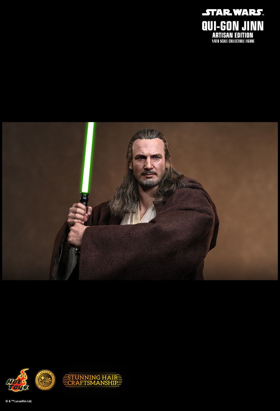 Hot Toys MMS881AE - Star Wars : The Phantom Menace - Qui Gon Jinn【Pre-Order】