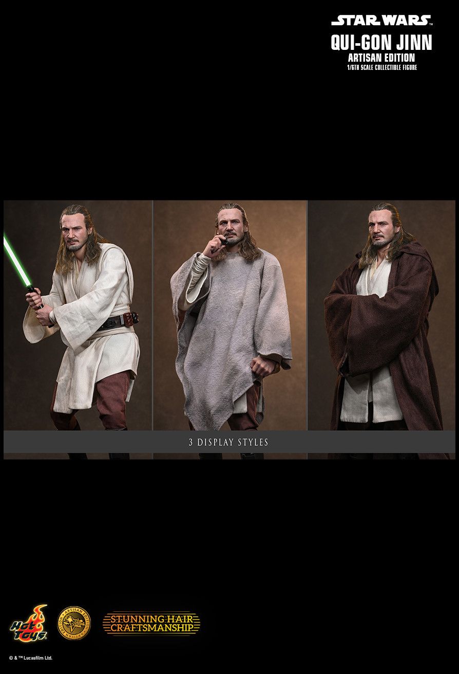 Hot Toys MMS881AE - Star Wars : The Phantom Menace - Qui Gon Jinn【Pre-Order】