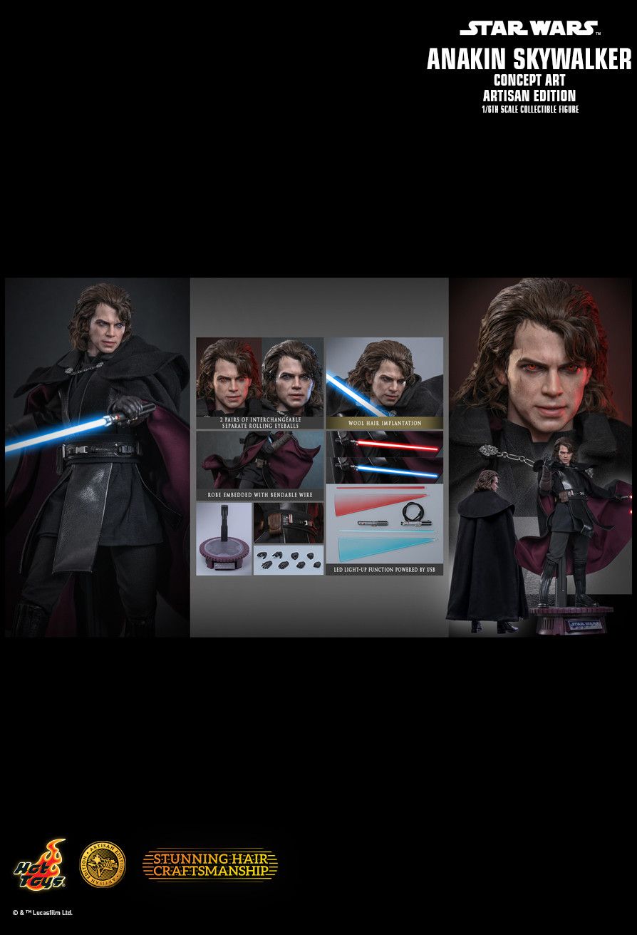 Hot Toys MMS882AE - Star Wars : Revenge Of The Sith - Anakin Skywalker【Pre-Order】