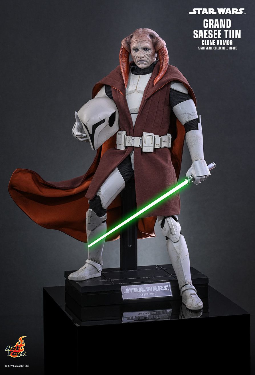 Hot Toys TMS168 - Star Wars : The Clone Wars - Saesee Tiin Clone Armor【Pre-Order】