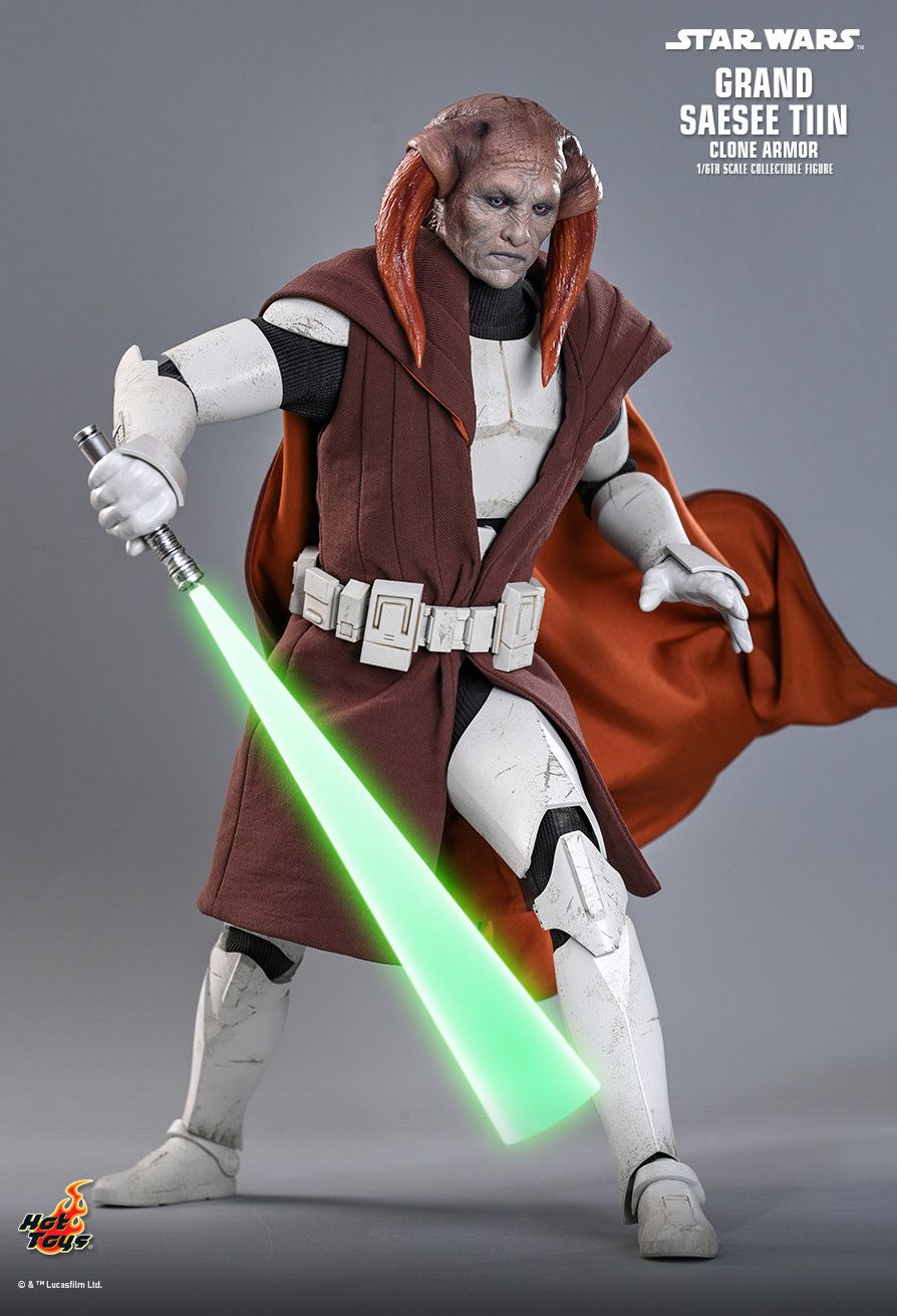 Hot Toys TMS168 - Star Wars : The Clone Wars - Saesee Tiin Clone Armor【Pre-Order】