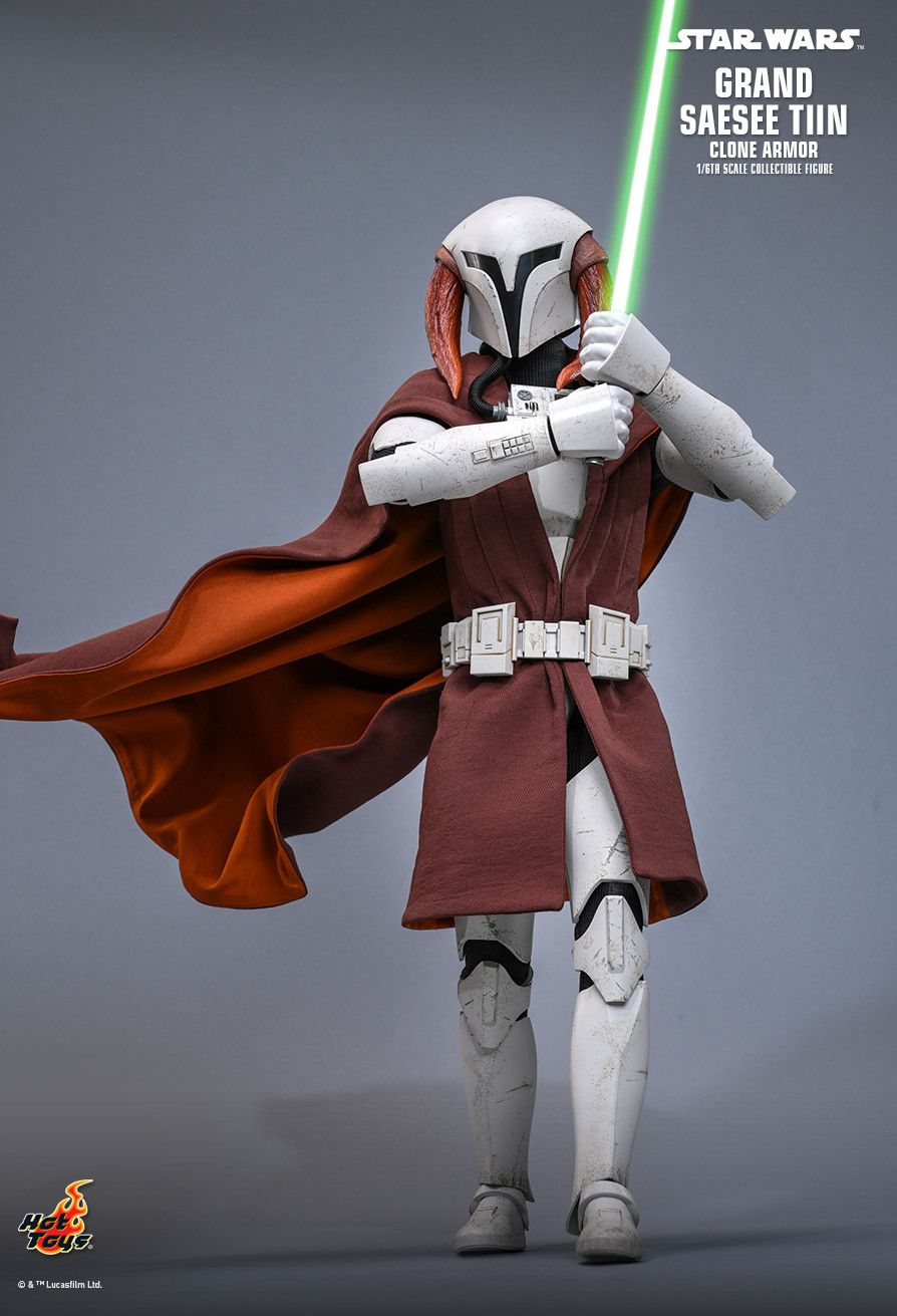 Hot Toys TMS168 - Star Wars : The Clone Wars - Saesee Tiin Clone Armor【Pre-Order】