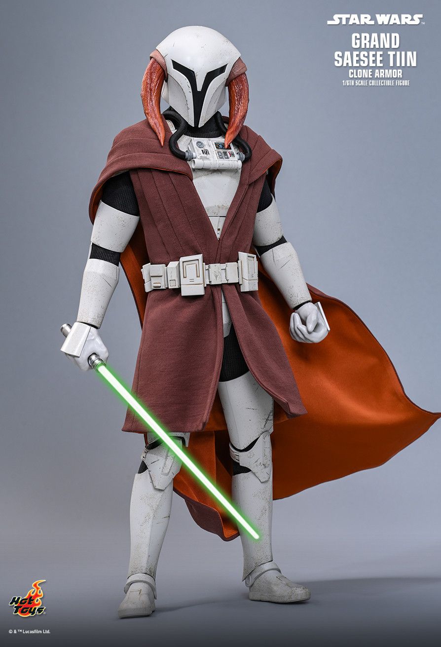 Hot Toys TMS168 - Star Wars : The Clone Wars - Saesee Tiin Clone Armor【Pre-Order】
