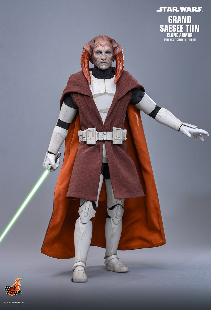 Hot Toys TMS168 - Star Wars : The Clone Wars - Saesee Tiin Clone Armor【Pre-Order】