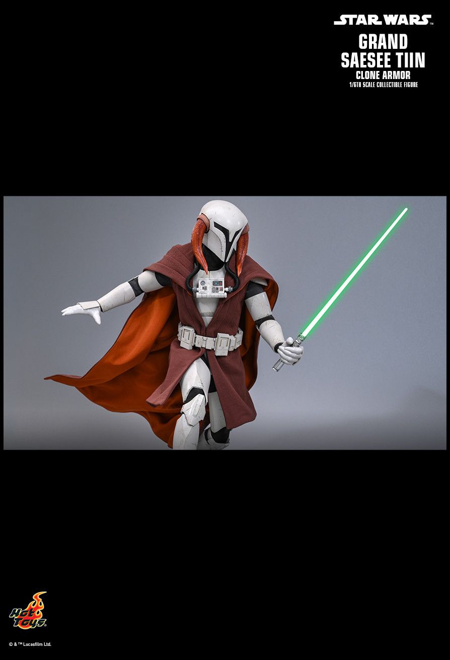 Hot Toys TMS168 - Star Wars : The Clone Wars - Saesee Tiin Clone Armor【Pre-Order】
