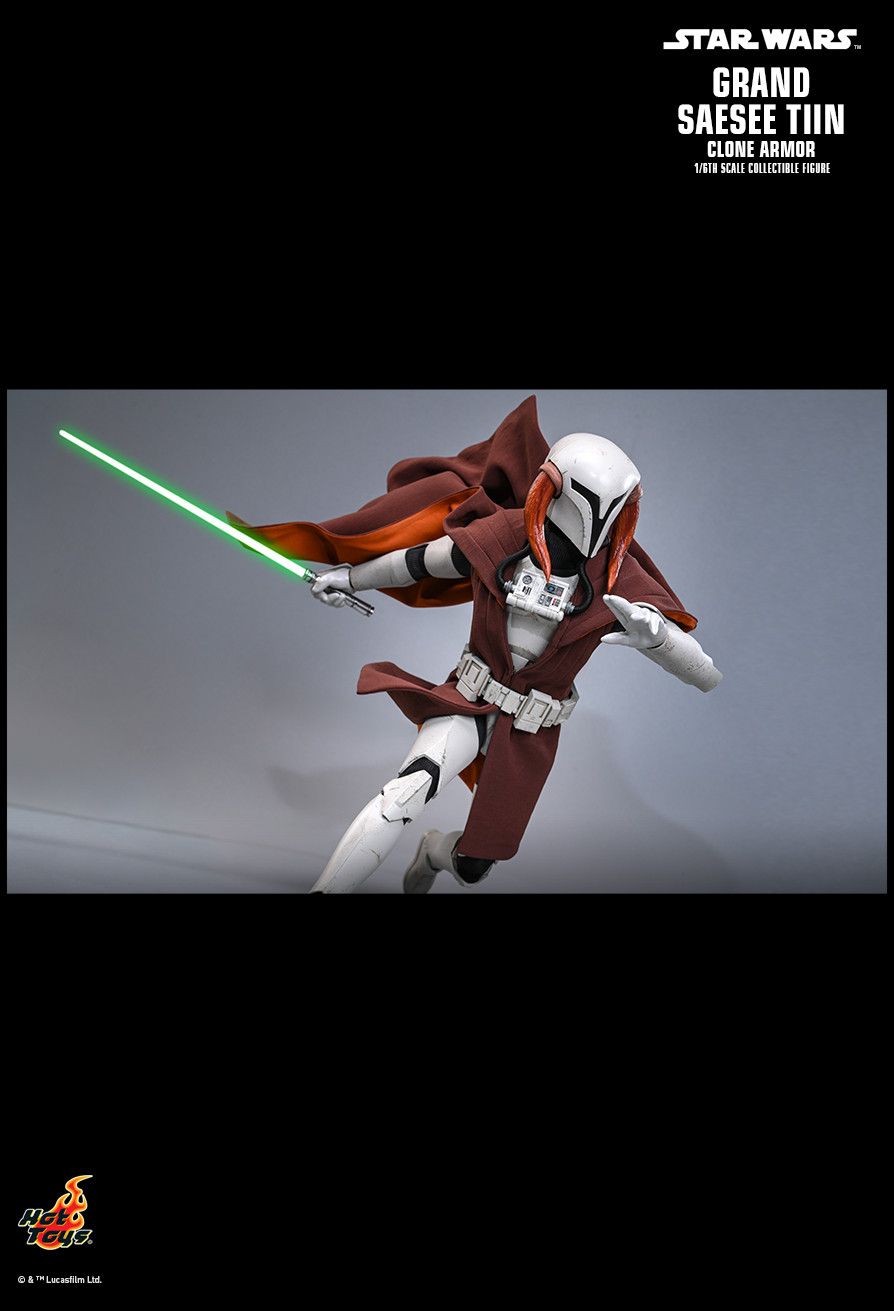 Hot Toys TMS168 - Star Wars : The Clone Wars - Saesee Tiin Clone Armor【Pre-Order】