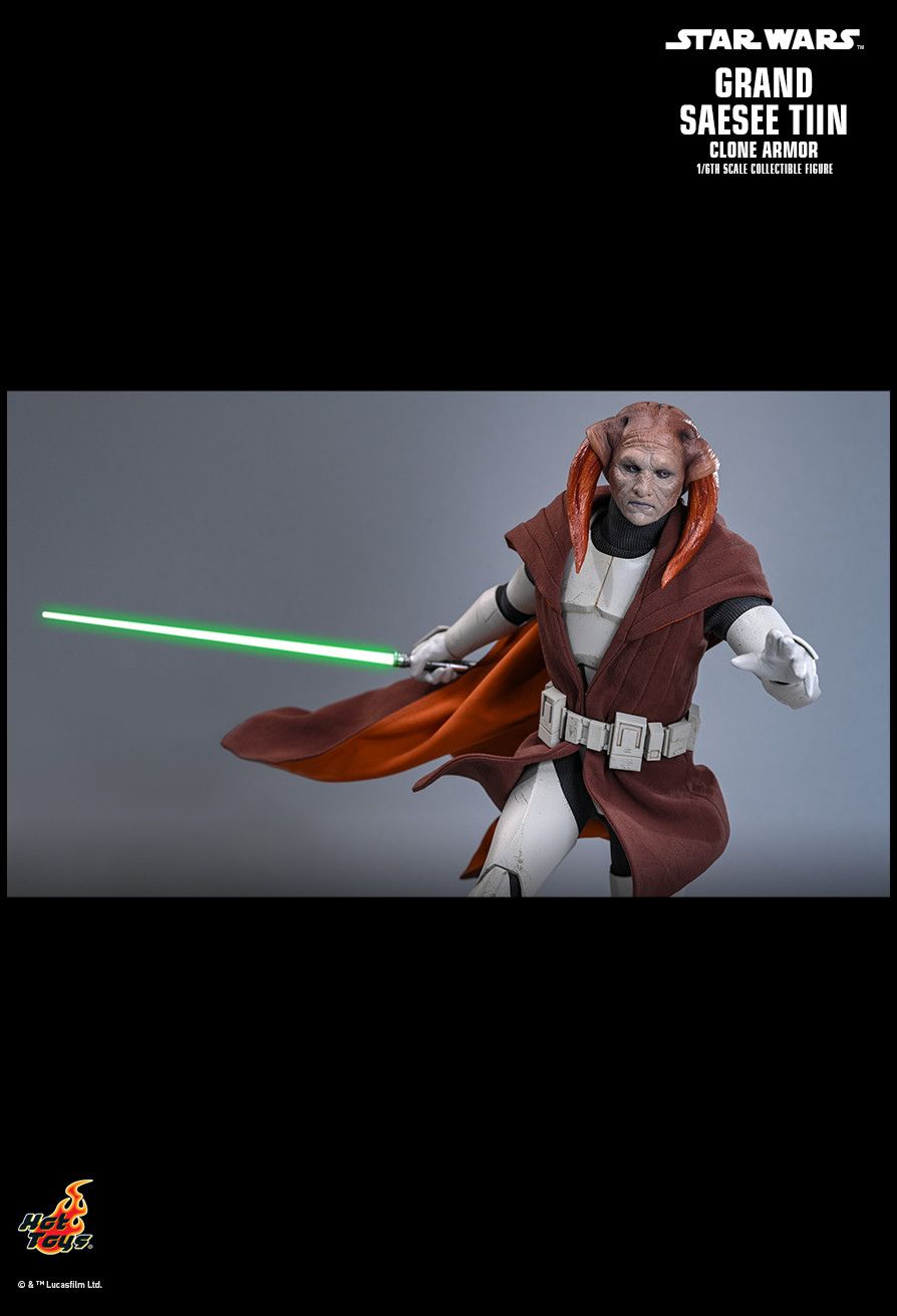 Hot Toys TMS168 - Star Wars : The Clone Wars - Saesee Tiin Clone Armor【Pre-Order】