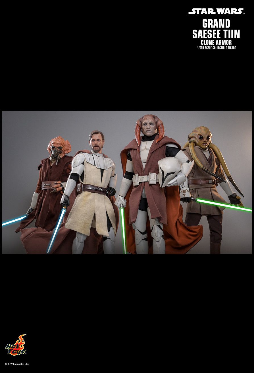 Hot Toys TMS168 - Star Wars : The Clone Wars - Saesee Tiin Clone Armor【Pre-Order】