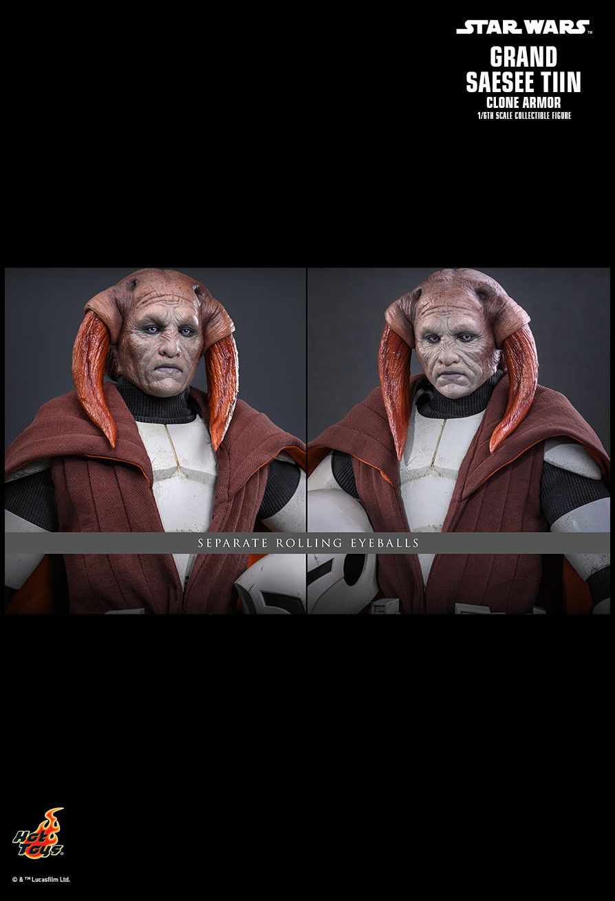 Hot Toys TMS168 - Star Wars : The Clone Wars - Saesee Tiin Clone Armor【Pre-Order】