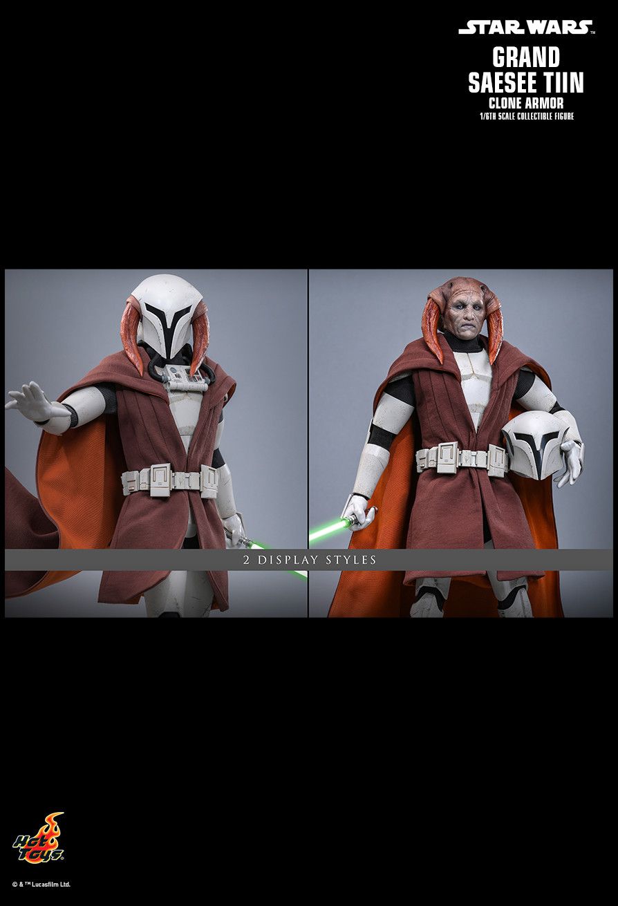 Hot Toys TMS168 - Star Wars : The Clone Wars - Saesee Tiin Clone Armor【Pre-Order】