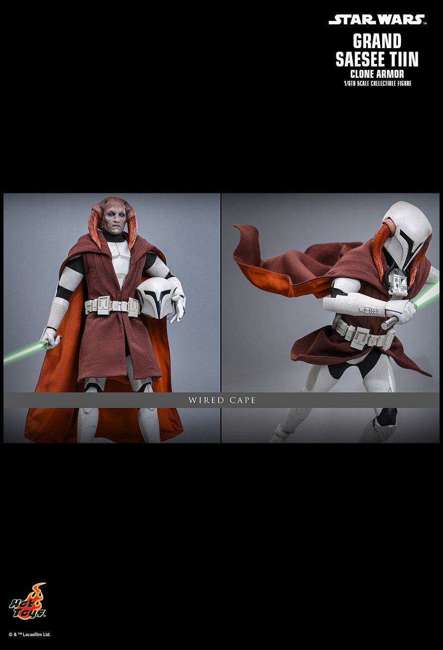 Hot Toys TMS168 - Star Wars : The Clone Wars - Saesee Tiin Clone Armor【Pre-Order】