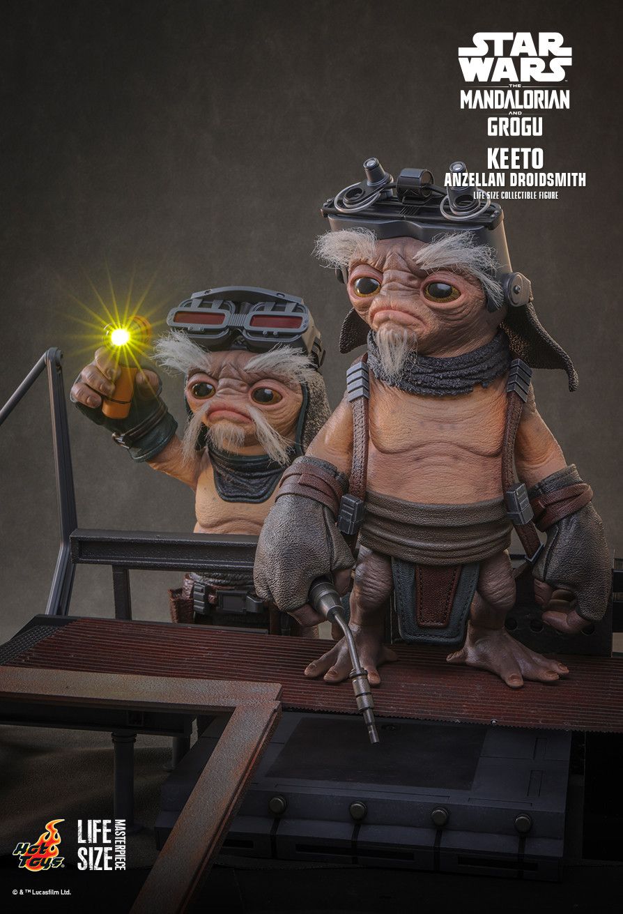 Hot Toys LMS018 - Star Wars : The Mandalorian & Grogu - Keeto Anzellan Droidsmith【Pre-Order】