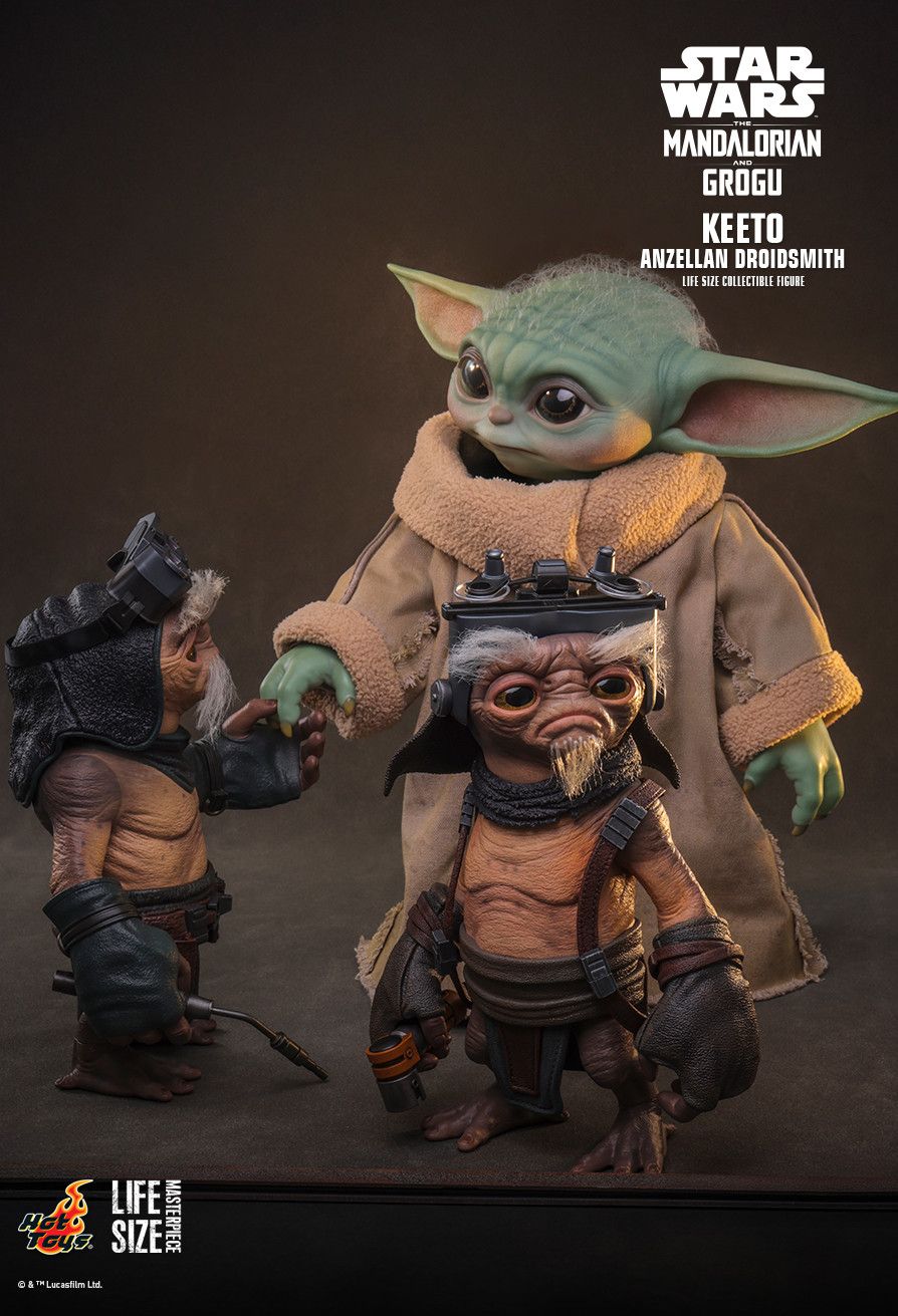 Hot Toys LMS018 - Star Wars : The Mandalorian & Grogu - Keeto Anzellan Droidsmith【Pre-Order】