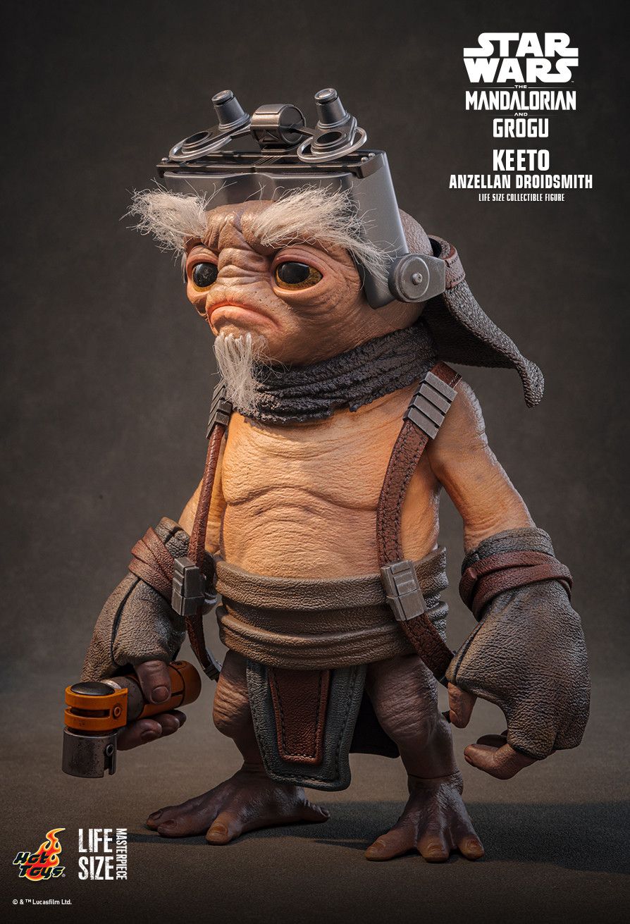 Hot Toys LMS018 - Star Wars : The Mandalorian & Grogu - Keeto Anzellan Droidsmith【Pre-Order】