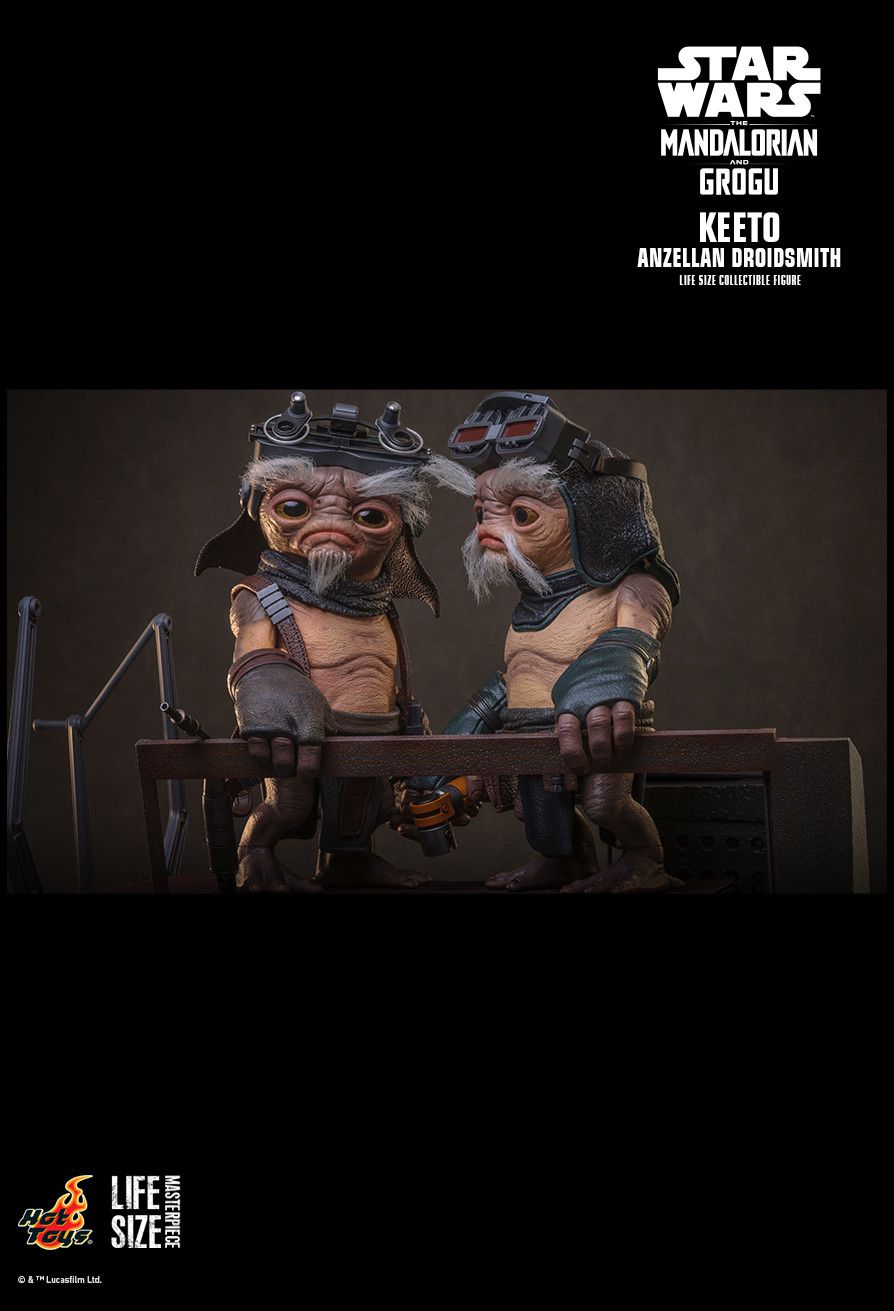 Hot Toys LMS018 - Star Wars : The Mandalorian & Grogu - Keeto Anzellan Droidsmith【Pre-Order】