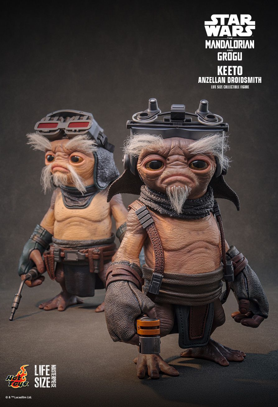 Hot Toys LMS018 - Star Wars : The Mandalorian & Grogu - Keeto Anzellan Droidsmith【Pre-Order】