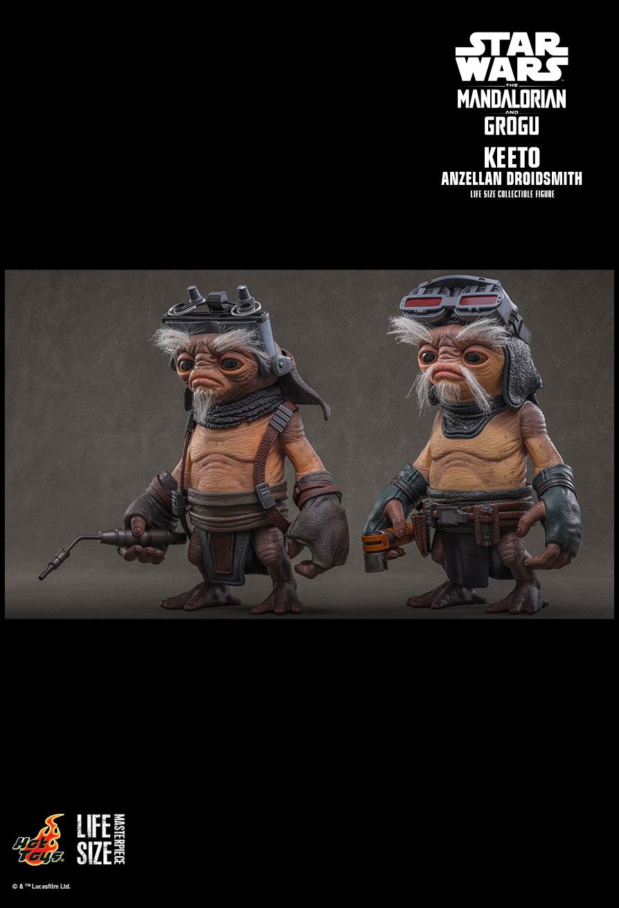 Hot Toys LMS018 - Star Wars : The Mandalorian & Grogu - Keeto Anzellan Droidsmith【Pre-Order】