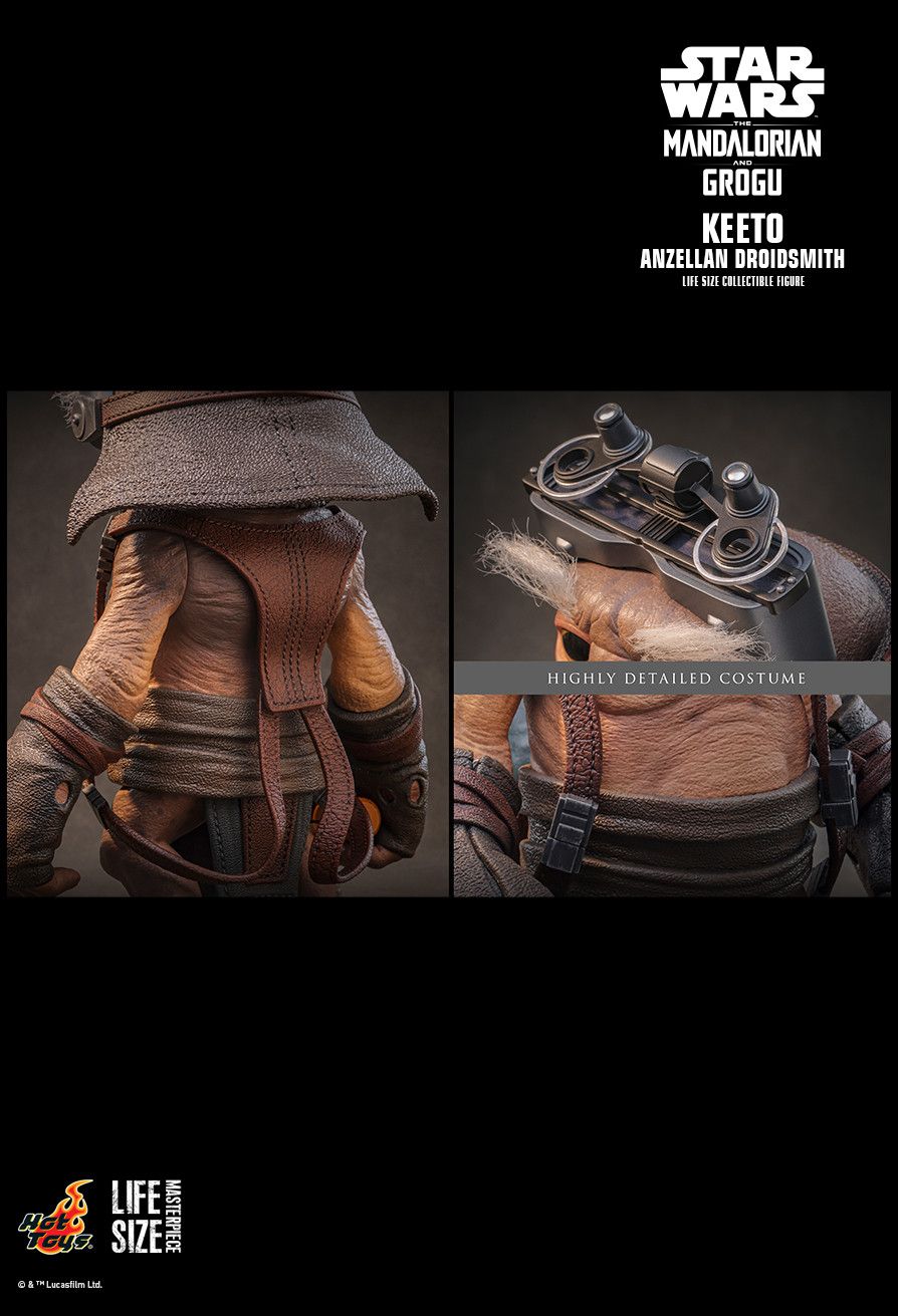 Hot Toys LMS018 - Star Wars : The Mandalorian & Grogu - Keeto Anzellan Droidsmith【Pre-Order】