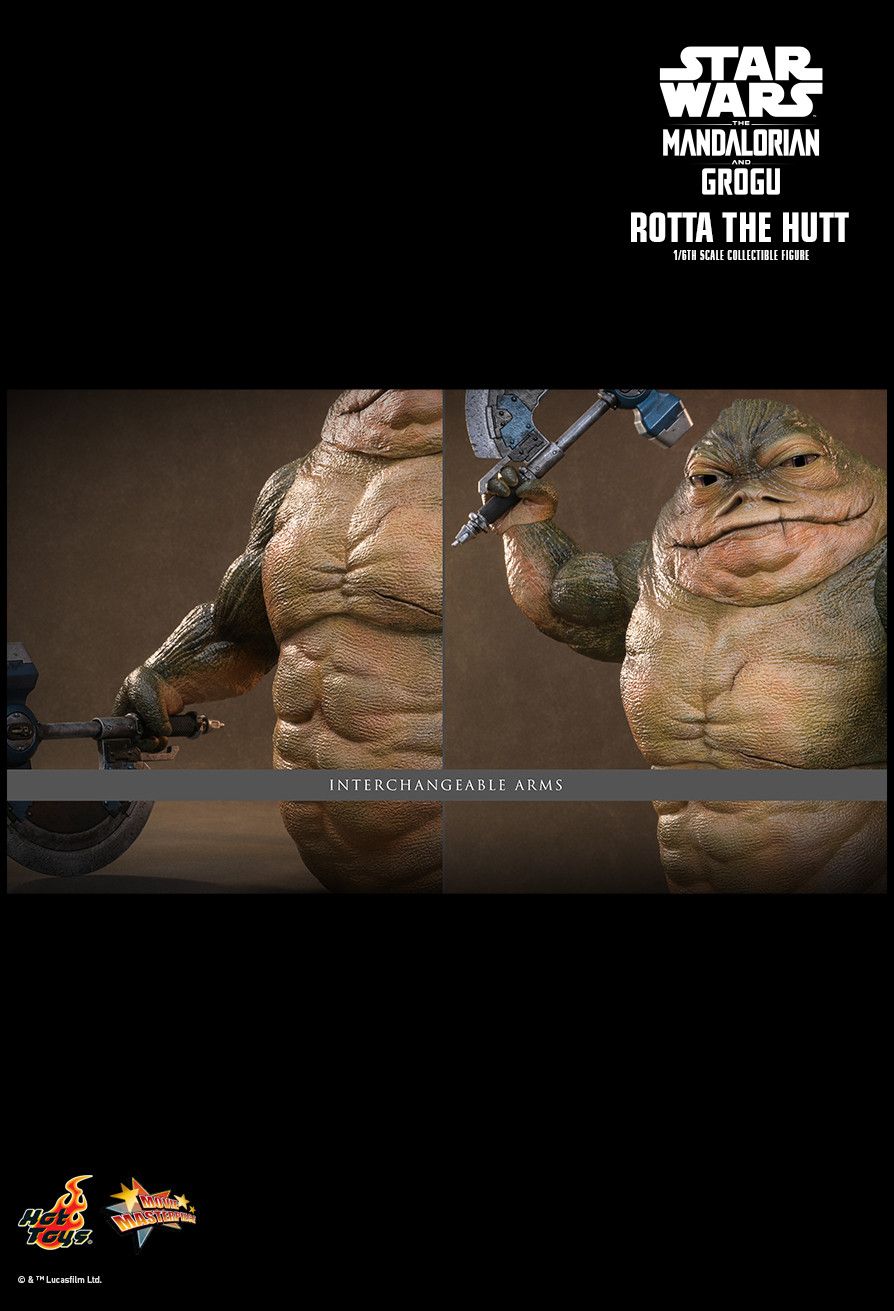 Hot Toys MMS885 - Star Wars : The Mandalorian & Grogu - Rotta The Hutt【Pre-Order】