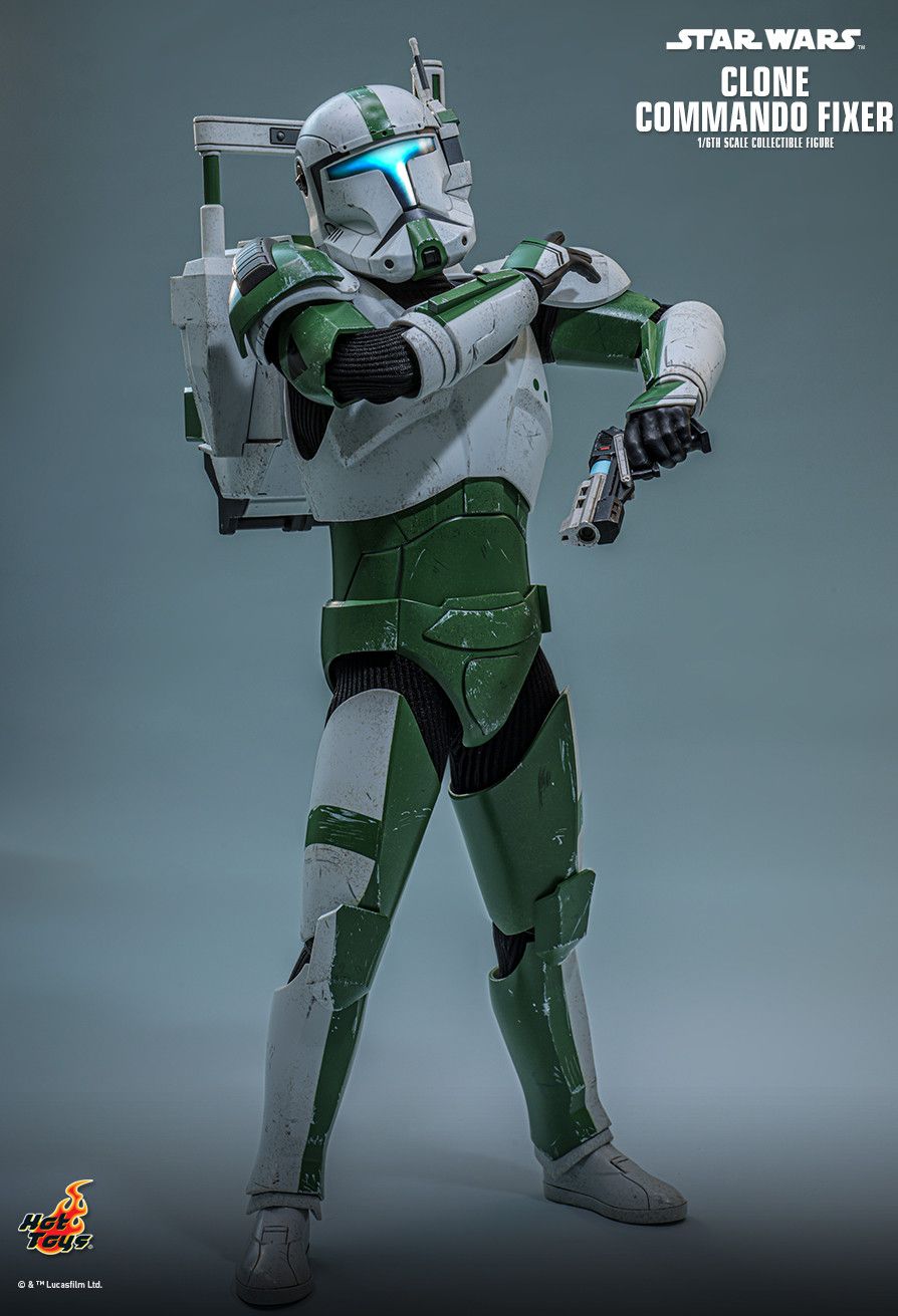 Hot Toys TMS189 - Star Wars : The Clone Wars - Clone Commando Fixer【Pre-Order】