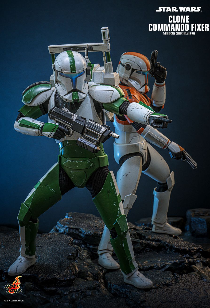 Hot Toys TMS189 - Star Wars : The Clone Wars - Clone Commando Fixer【Pre-Order】