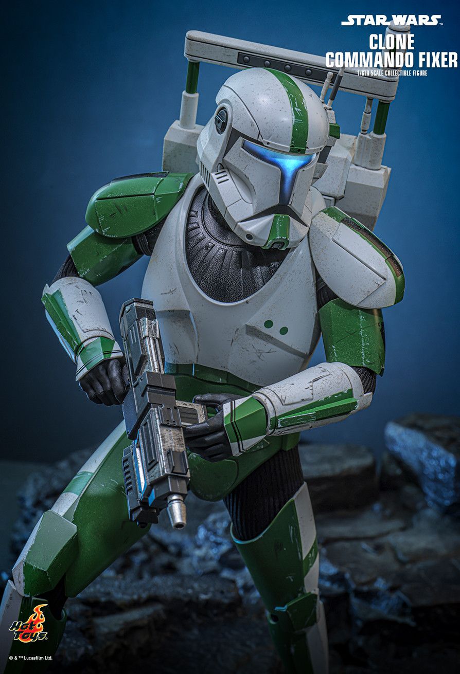 Hot Toys TMS189 - Star Wars : The Clone Wars - Clone Commando Fixer【Pre-Order】