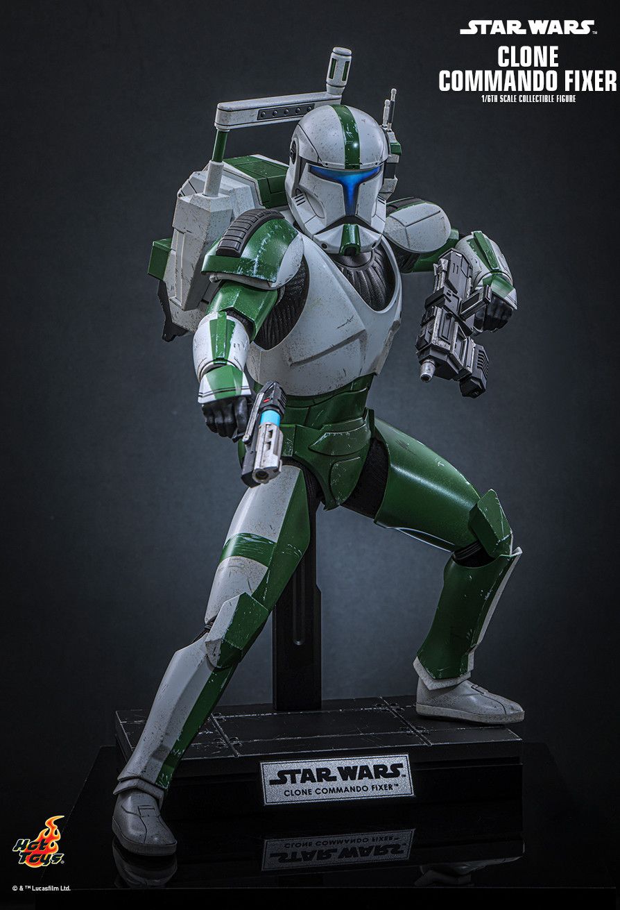 Hot Toys TMS189 - Star Wars : The Clone Wars - Clone Commando Fixer【Pre-Order】