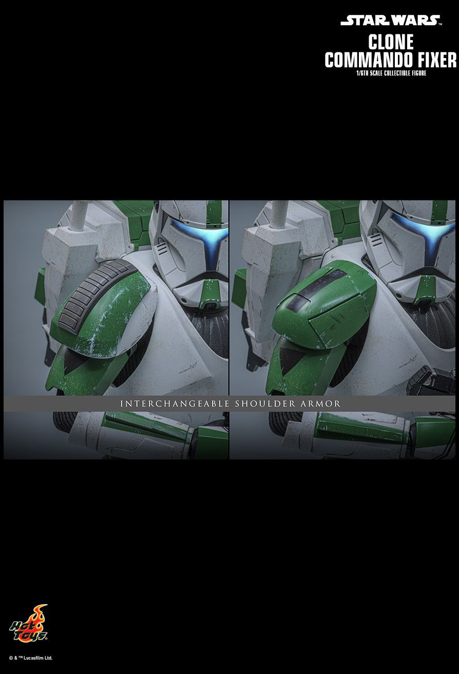 Hot Toys TMS189 - Star Wars : The Clone Wars - Clone Commando Fixer【Pre-Order】
