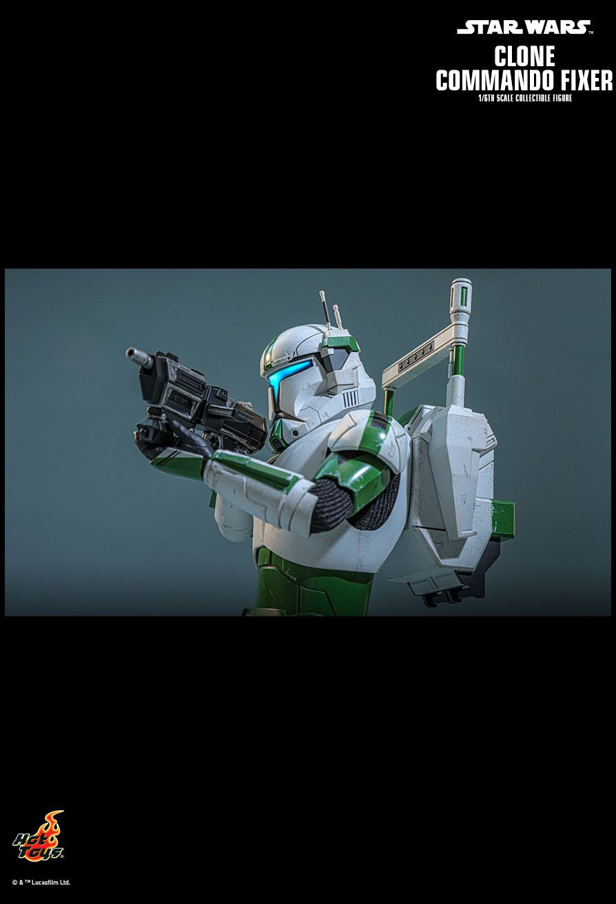 Hot Toys TMS189 - Star Wars : The Clone Wars - Clone Commando Fixer【Pre-Order】