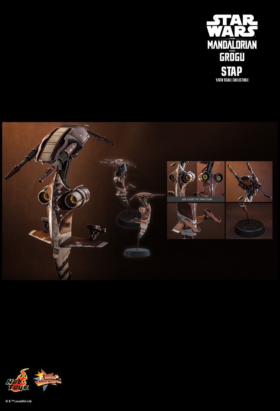 Hot Toys MMS886 - Star Wars : The Mandalorian & Grogu - STAP【Pre-Order】