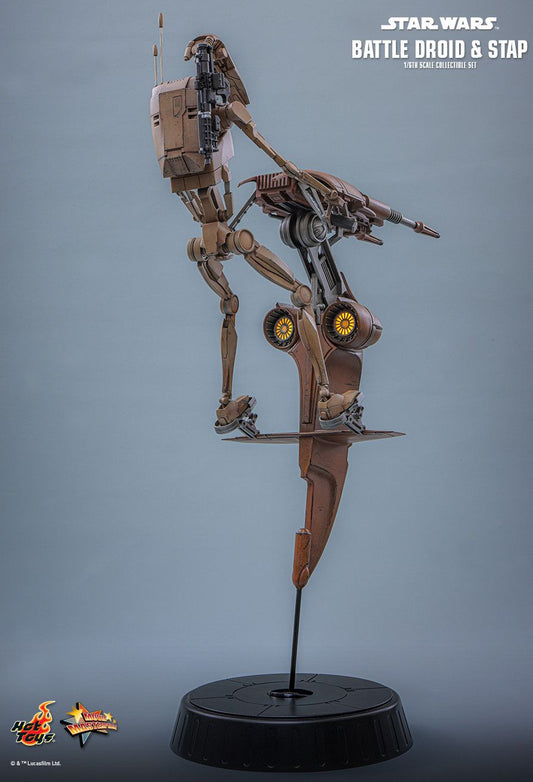 Hot Toys MMS887 - Star Wars : The Mandalorian & Grogu - Battle Droid & STAP【Pre-Order】