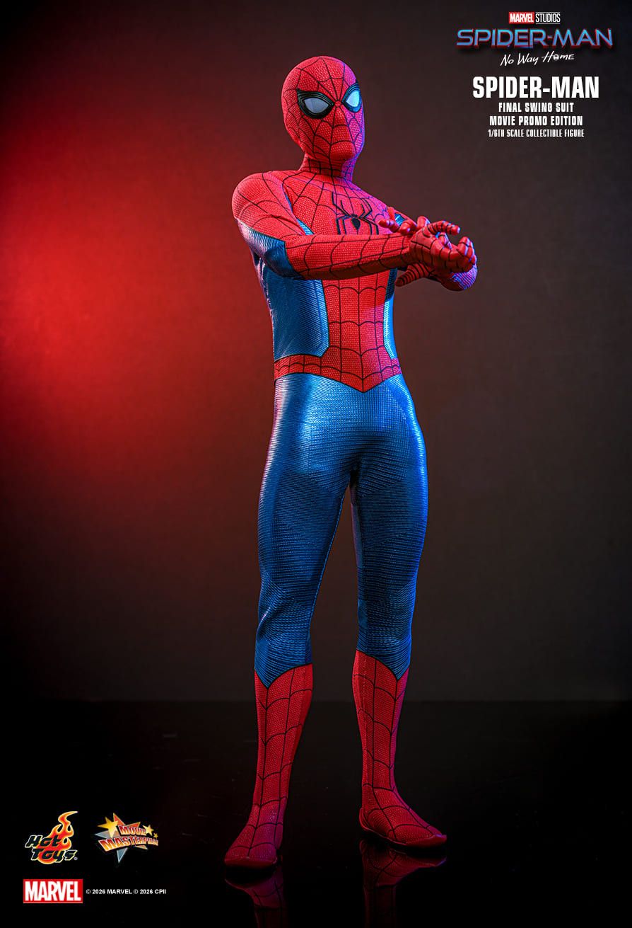 Hot Toys MMS862 - Marvel Comics - Spider Man : No Way Home - Spider Man Final Swing Suit【Pre-Order】