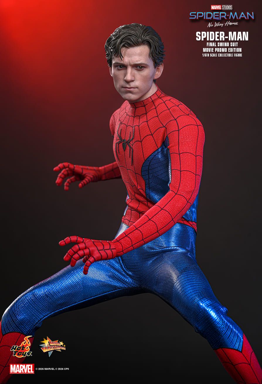 Hot Toys MMS862 - Marvel Comics - Spider Man : No Way Home - Spider Man Final Swing Suit【Pre-Order】