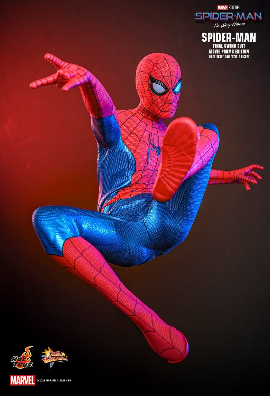 Hot Toys MMS862 - Marvel Comics - Spider Man : No Way Home - Spider Man Final Swing Suit【Pre-Order】