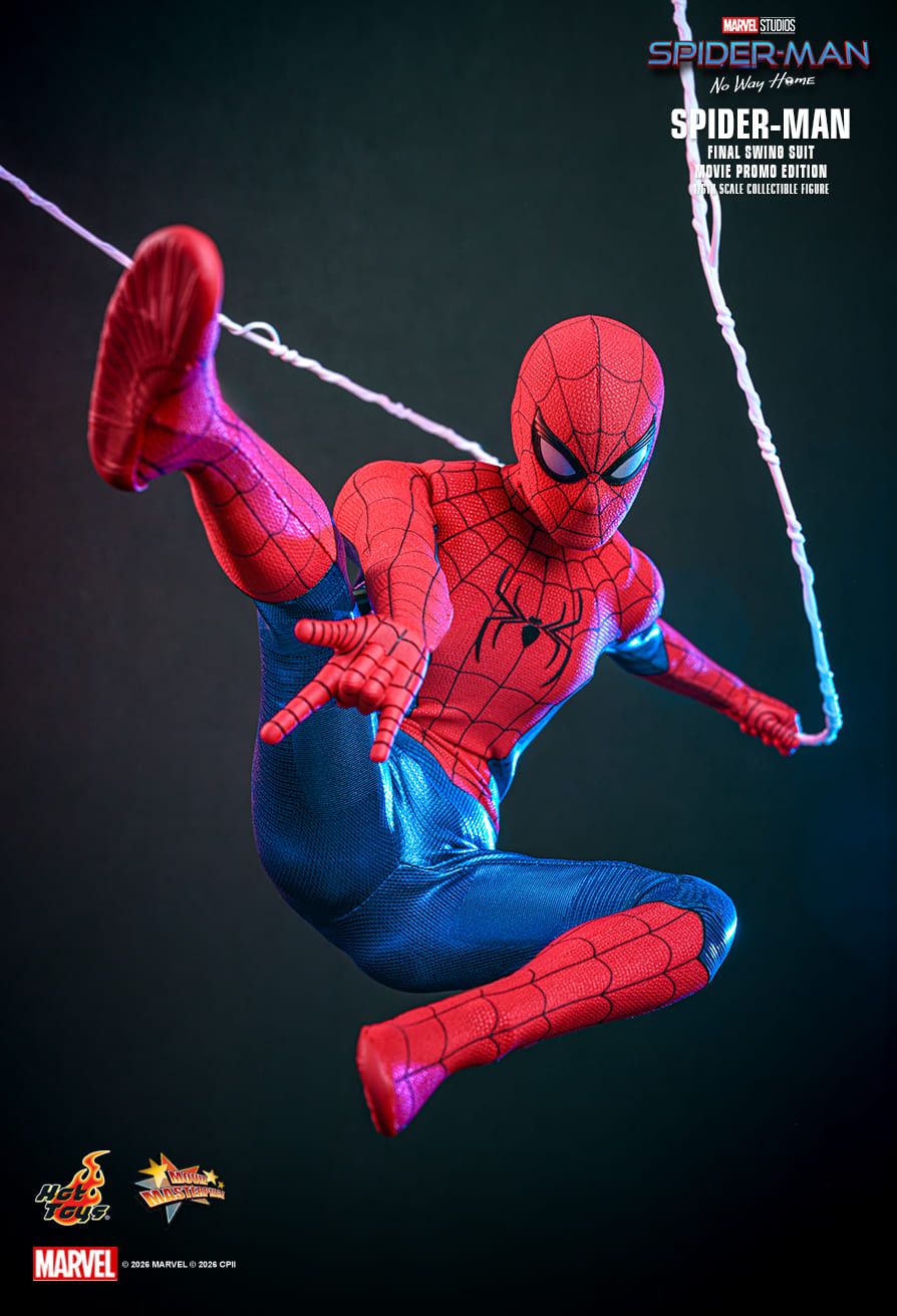 Hot Toys MMS862 - Marvel Comics - Spider Man : No Way Home - Spider Man Final Swing Suit【Pre-Order】