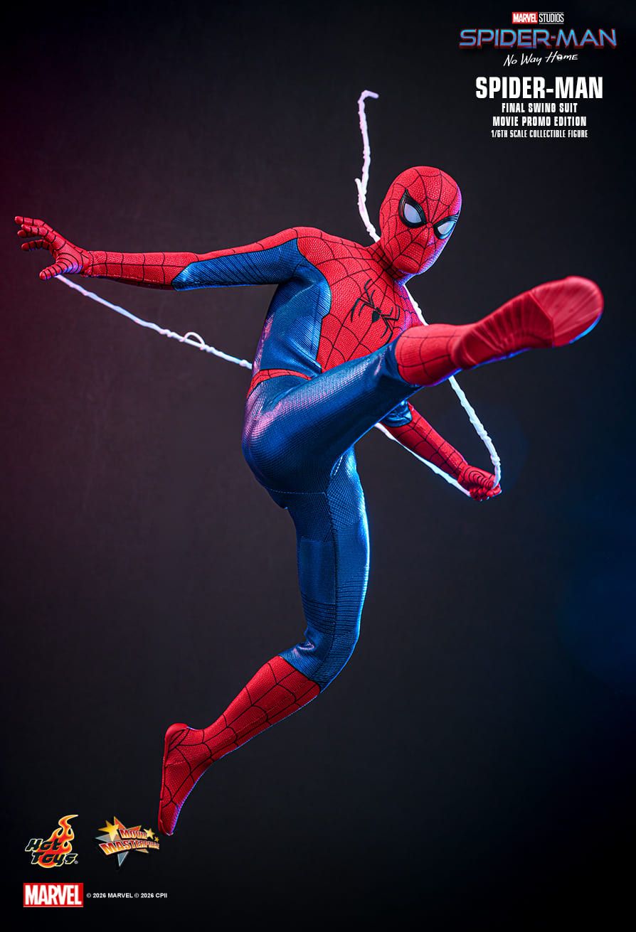 Hot Toys MMS862 - Marvel Comics - Spider Man : No Way Home - Spider Man Final Swing Suit【Pre-Order】