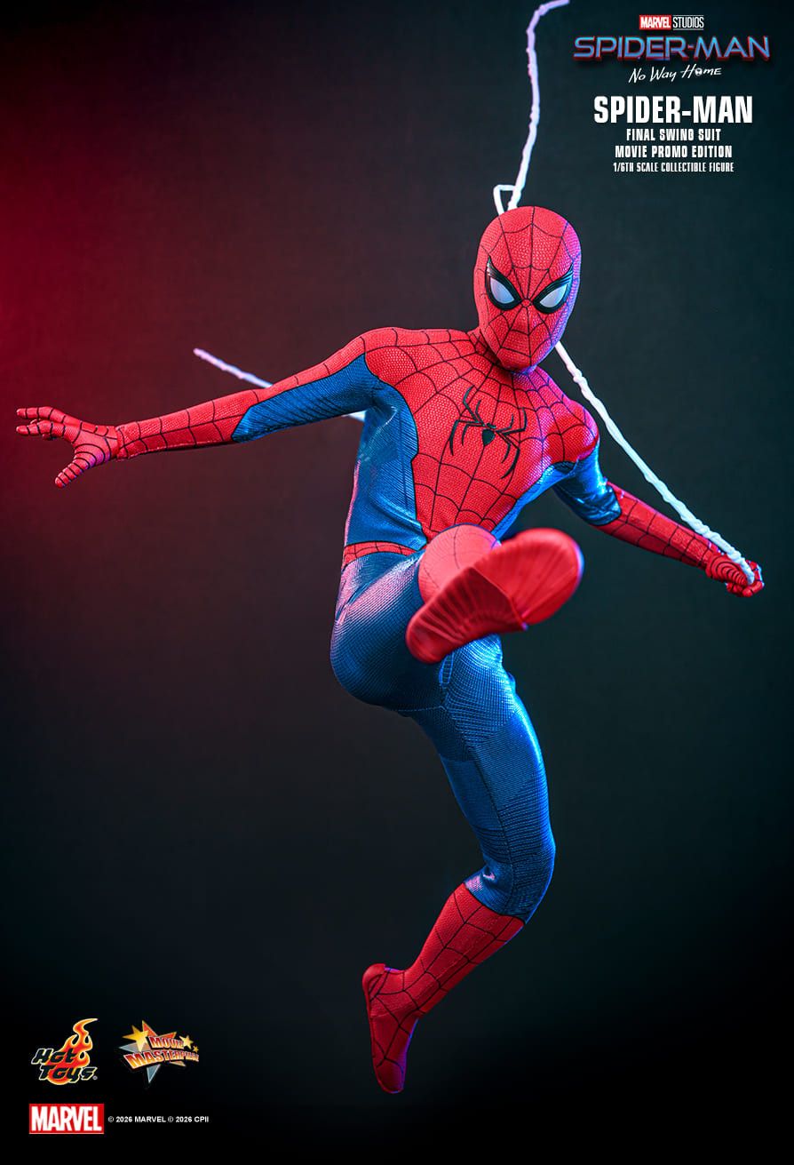 Hot Toys MMS862 - Marvel Comics - Spider Man : No Way Home - Spider Man Final Swing Suit【Pre-Order】
