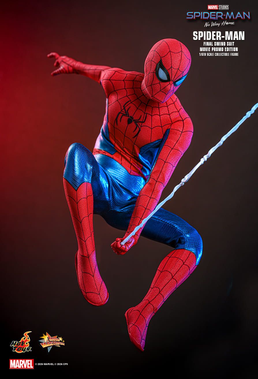 Hot Toys MMS862 - Marvel Comics - Spider Man : No Way Home - Spider Man Final Swing Suit【Pre-Order】
