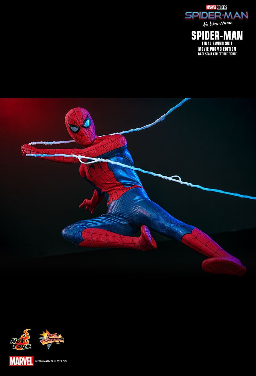 Hot Toys MMS862 - Marvel Comics - Spider Man : No Way Home - Spider Man Final Swing Suit【Pre-Order】