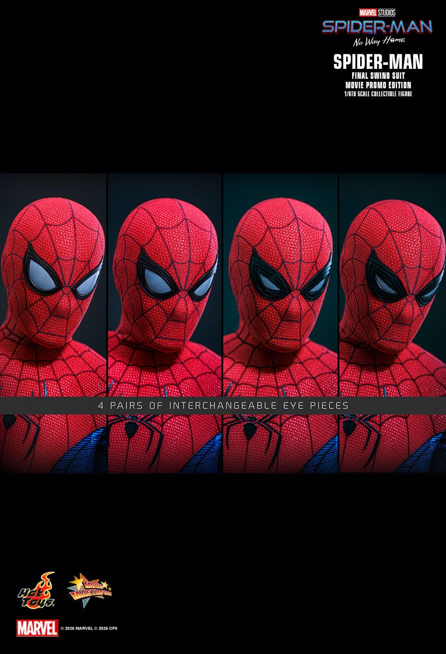 Hot Toys MMS862 - Marvel Comics - Spider Man : No Way Home - Spider Man Final Swing Suit【Pre-Order】