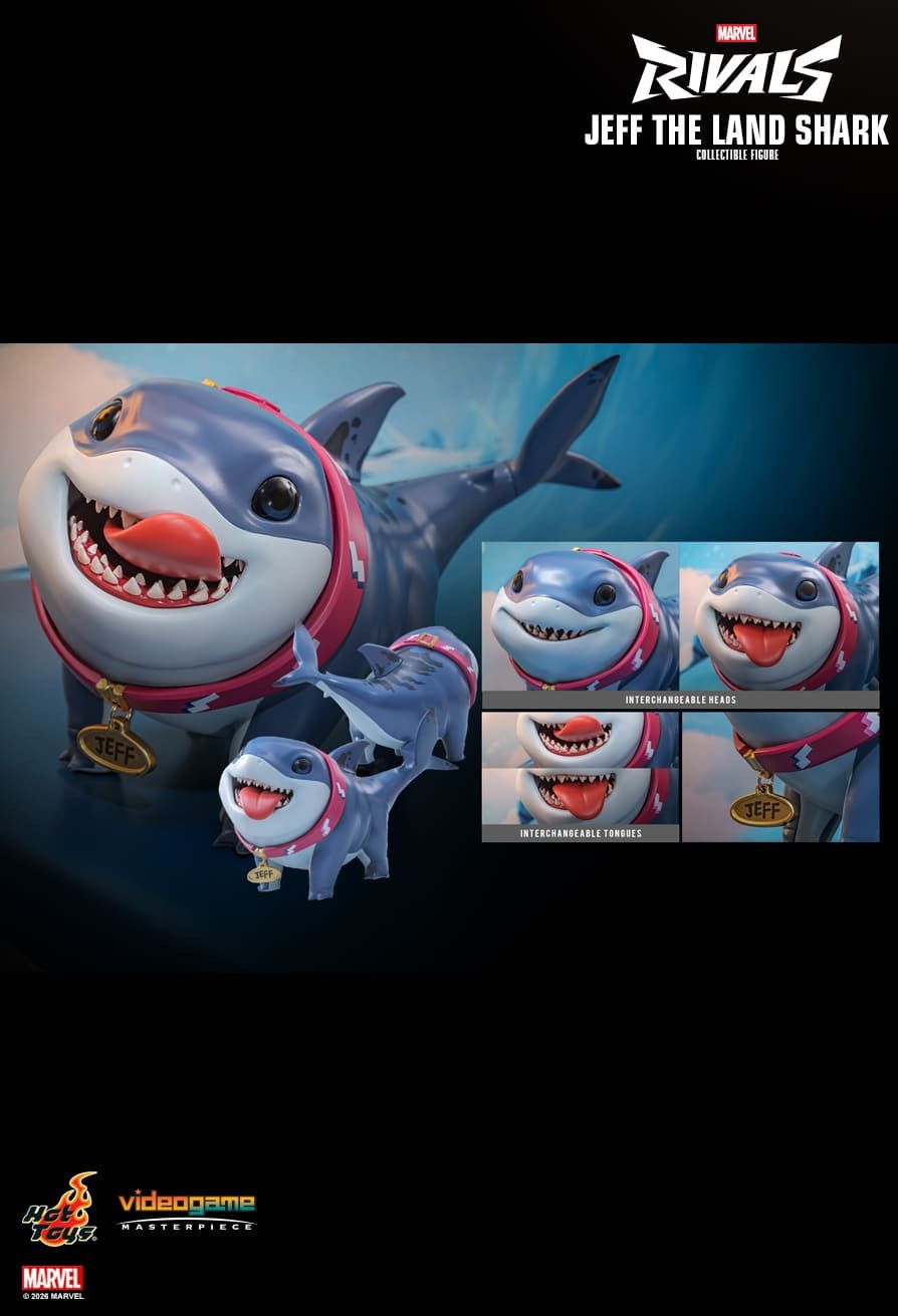 Hot Toys VGM86 - Marvel Rivals - Jeff The Land Shark【Pre-Order】