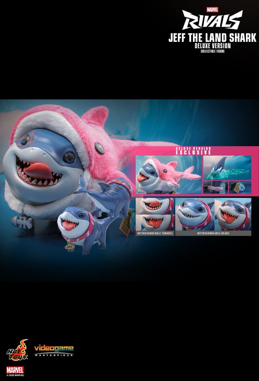 Hot Toys VGM87 - Marvel Rivals - Jeff The Land Shark【Pre-Order】