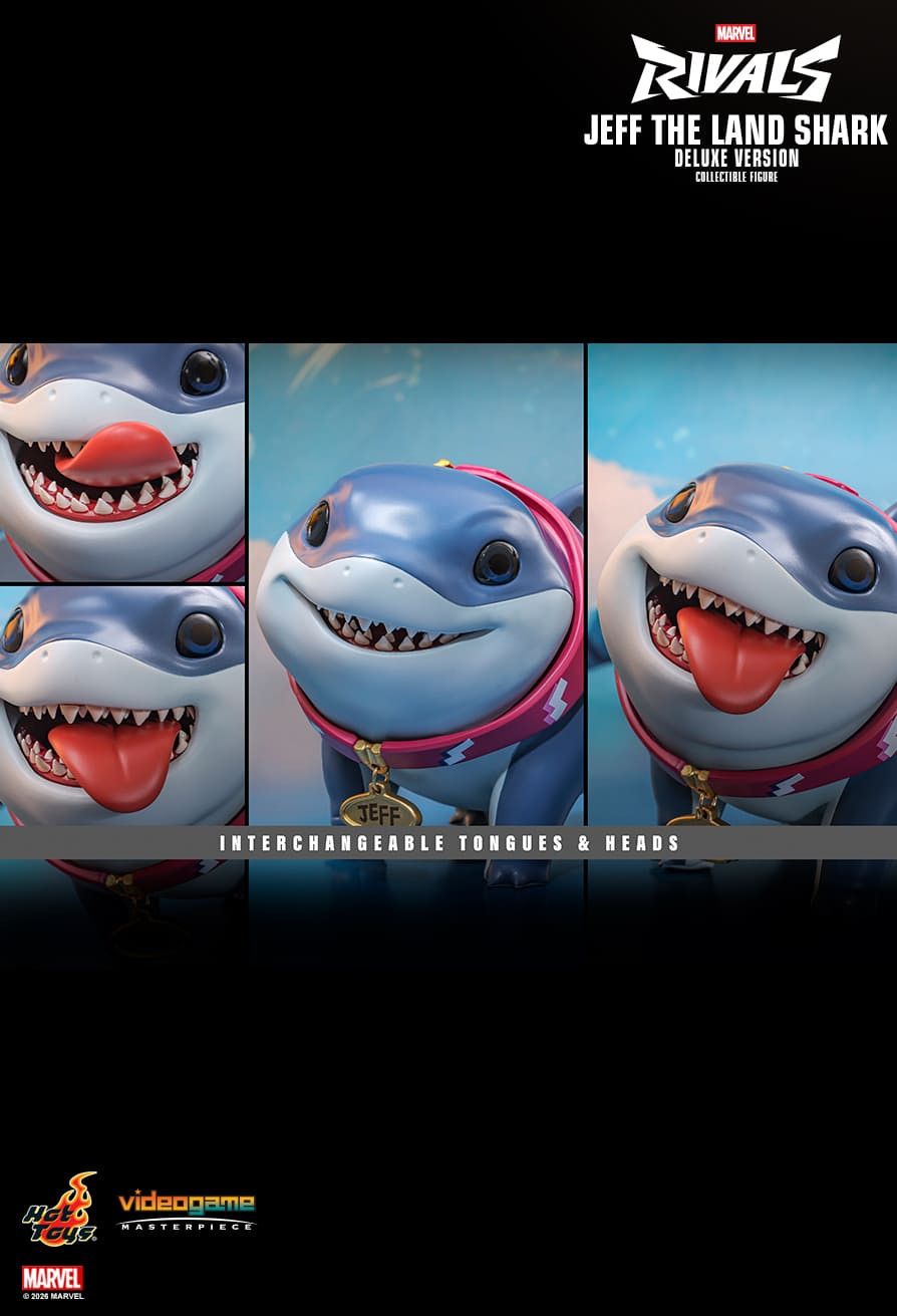 Hot Toys VGM87 - Marvel Rivals - Jeff The Land Shark【Pre-Order】