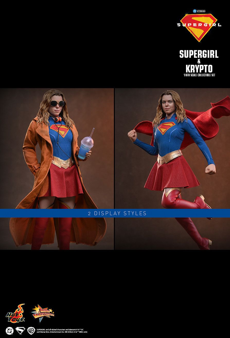 Hot Toys MMS869 - DC Comics - Supergirl - Supergirl & Krypto【Pre-Order】