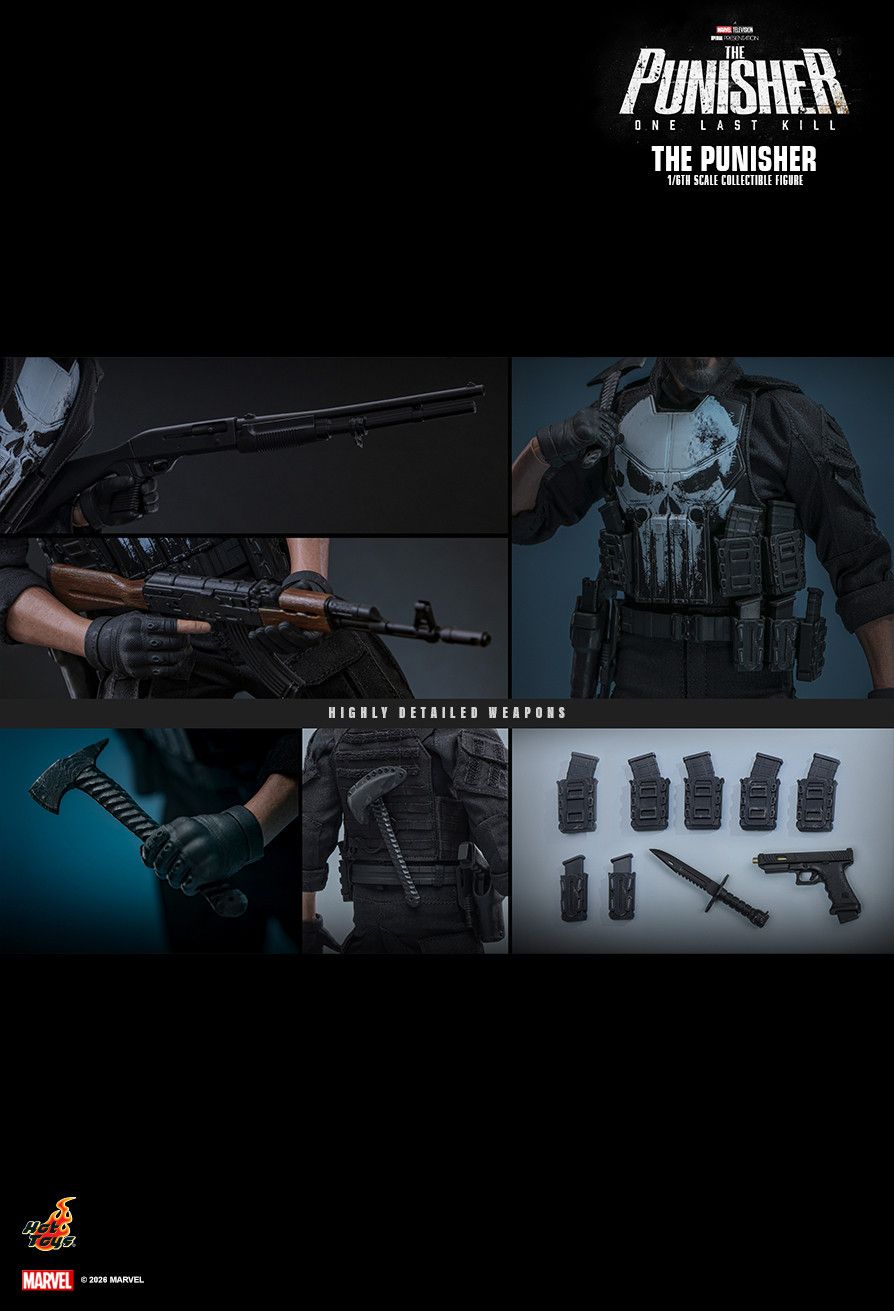 Hot Toys TMS190 - Marvel Comics - The Punisher : One Last Kill - Frank Castle【Pre-Order】