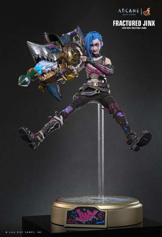Hot Toys TMS183 - Riot - League Of Legends : Arcane - Fractured Jinx【Pre-Order】
