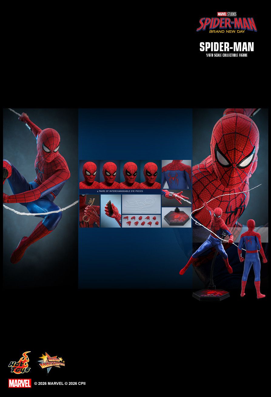 Hot Toys MMS892 - Marvel Comics - Spider Man : Brand New Day - Spider Man【Pre-Order】